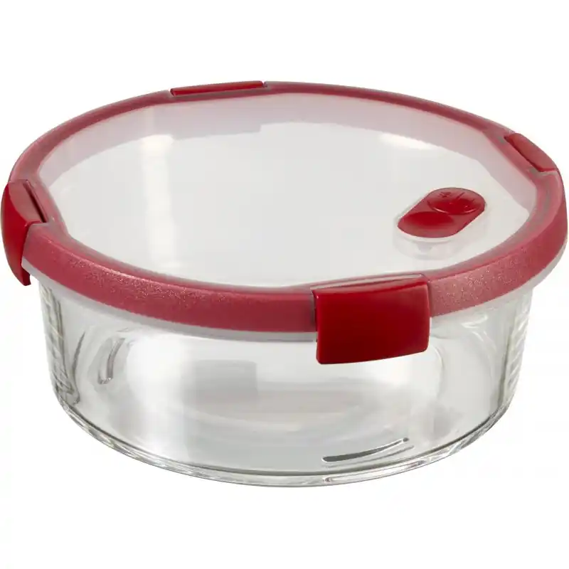 Ausverkauf CURVER SMART COOK 1,2L Frischhaltedose 20 x 11 cm transparent/rot 00116-472