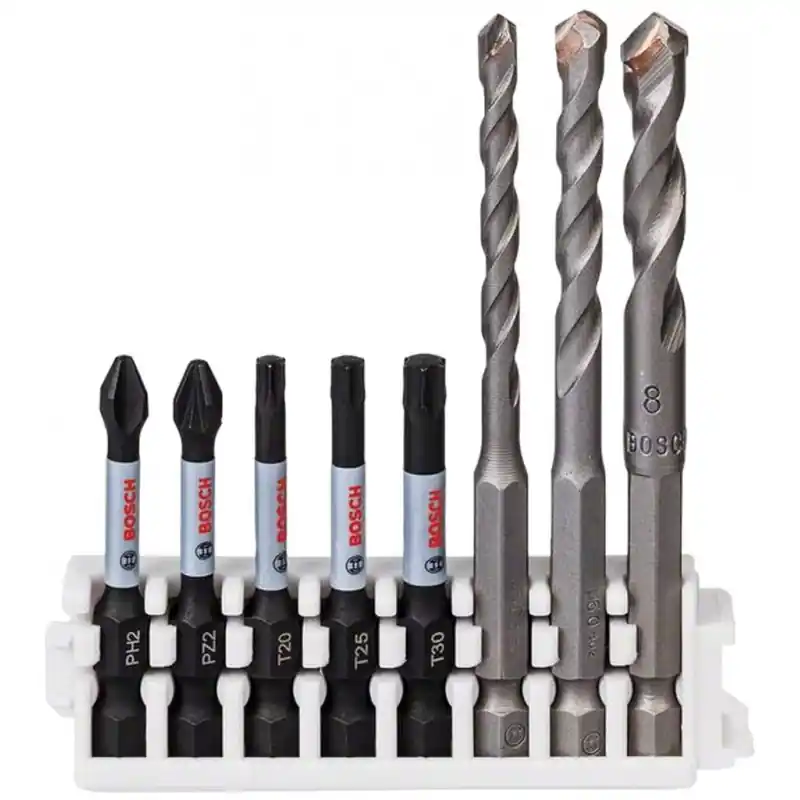 Sale BOSCH Pick and Clic Fliesenbohrer- und Schrauberbitpacks 2608577145