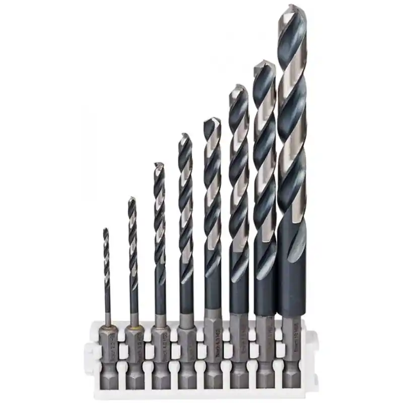 BOSCH Impact Control HSS Bohrerset, 8-teilig 2608577139 Heißes Angebot