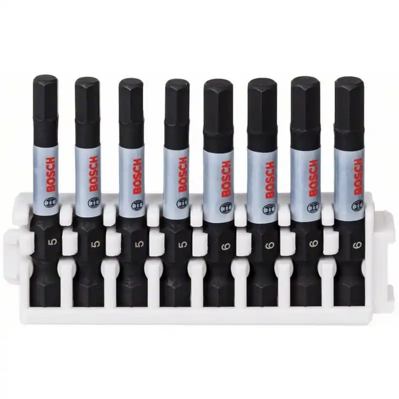 Abverkauf BOSCH Impact Control Schrauberbit-Set, 8-teilig 2608522332