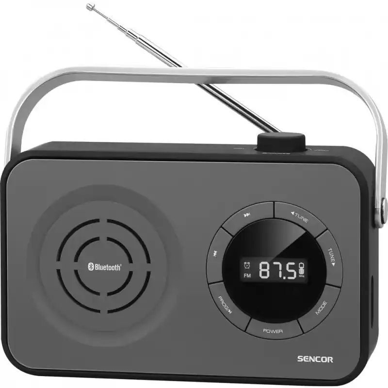 SENCOR SRD 3200 B Tragbarer PLL FM-Radioempfänger Letzte Chance