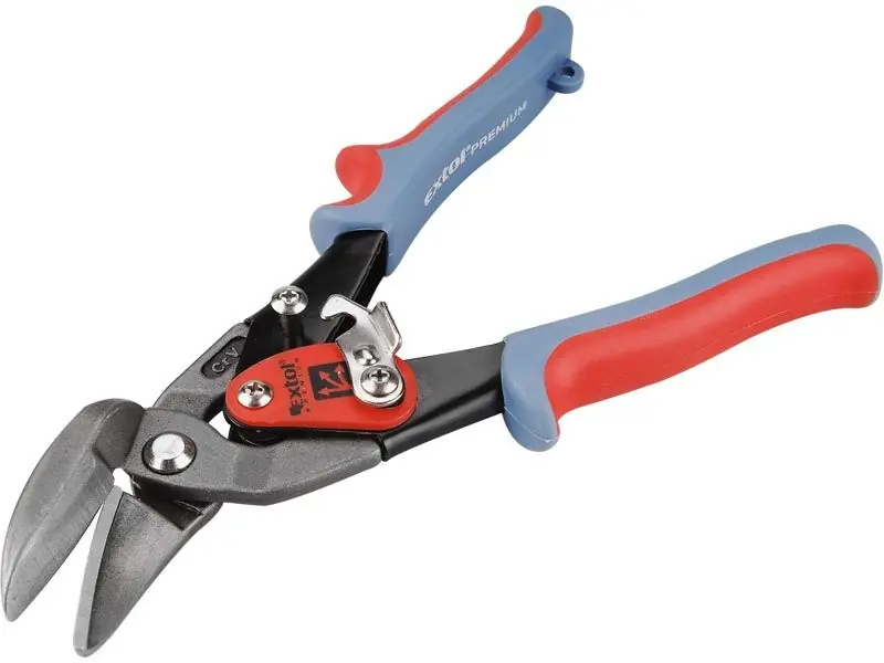Neuheit EXTOL PREMIUM Blechschere/Hochleistungsschere Ideal-Serie, 225mm stark und wendig, Rechts