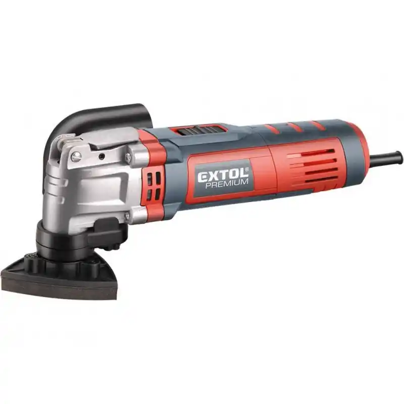 Must-Have Extol Premium Multifunktionswerkzeug mit Schnellwechselsystem, 400 W, Koffer, 1 Stück, rot