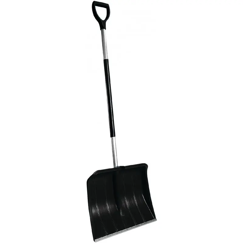 PLASTKON Schneeschaufel 50 ALU schwarz Neu