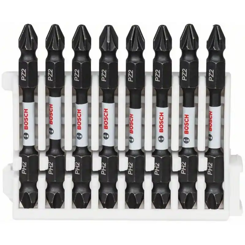 BOSCH Schraubendrehereinsatz für Schlagkraftsteuerung, Packung mit 8 Stück 2608522333 Top-Preis