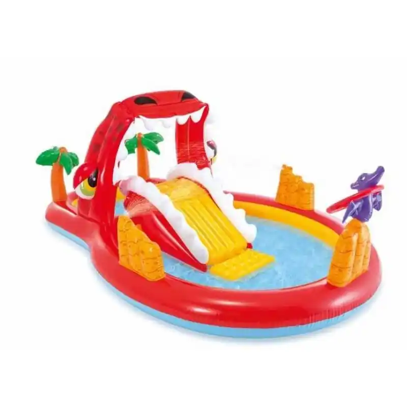 Mega-Angebot INTEX HAPPY DINO PLAY Aufblasbares Kinderplanschbecken 57160NP