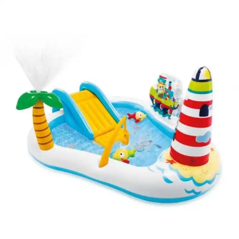 Top-Angebot INTEX FISHING FUN PLAY Aufblasbares Kinderbecken 57162NP