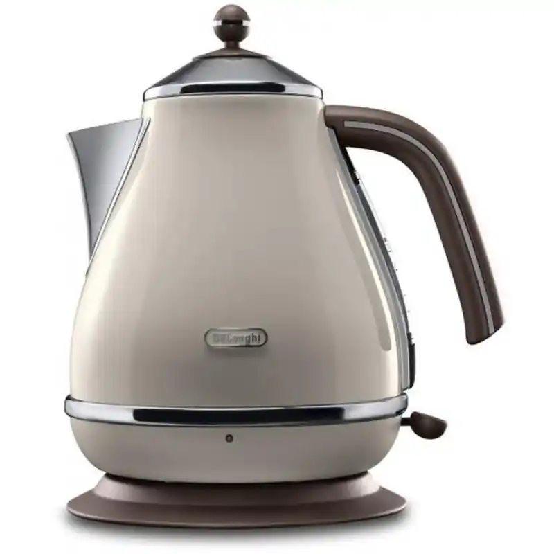 DeLonghi Wasserkocher KBOV 2001.BG Icona Vintage creme/chrom Knallerangebot