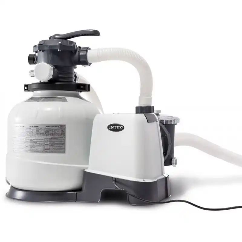 Jetzt Kaufen INTEX Krystal Clear 2800 Sandfilteranlage W / RCD 220-240 V 8 m3/h 26648GS