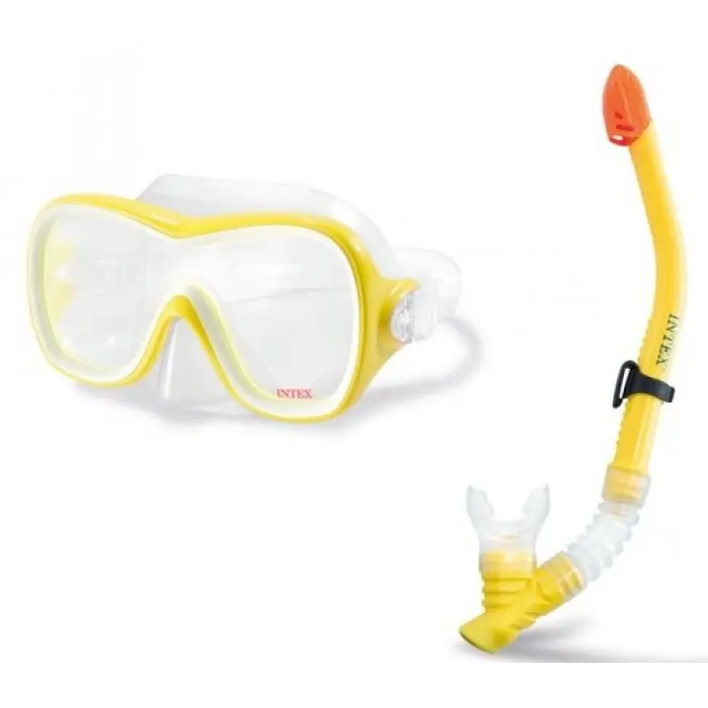 INTEX Taucherset Tauchermaske und Schnorchel, rot 55647 Nur Heute
