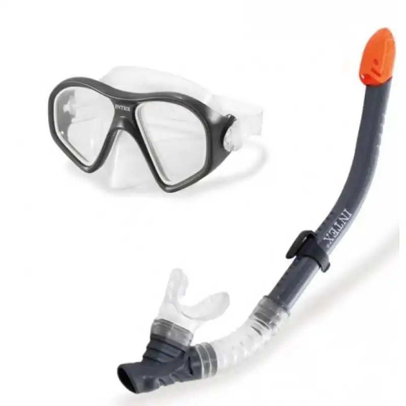 INTEX Taucherset Tauchermaske und Schnorchel, schwarz 55648 Jetzt Bestellen