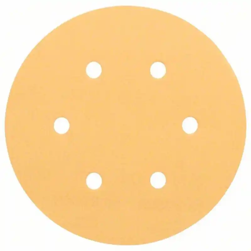 Geprüft BOSCH Schleifblatt C470, 150 mm, 80, 5er-Pack 2608605087