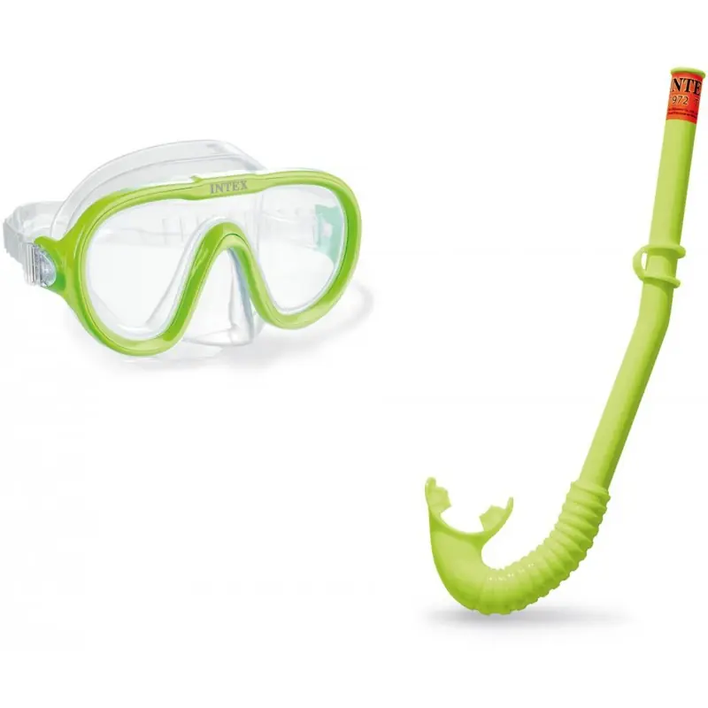 INTEX ADVENTURER Taucher-Set Maske und Schnorchel 55642 Bestpreis