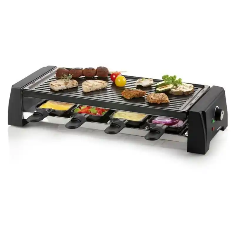 DOMO Raclette-Grill 2-in-1, für 8 Personen, 1200W, DO9189G Wochenendangebot