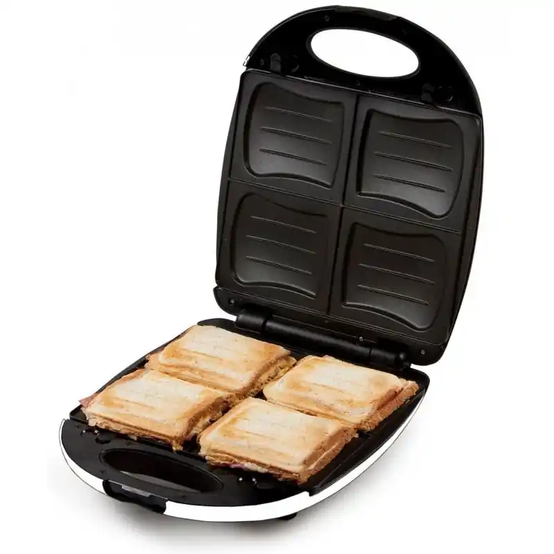 Meistverkauft DOMO Sandwichmaker für 4 Amerikan Sandwich Toasts DO9166C