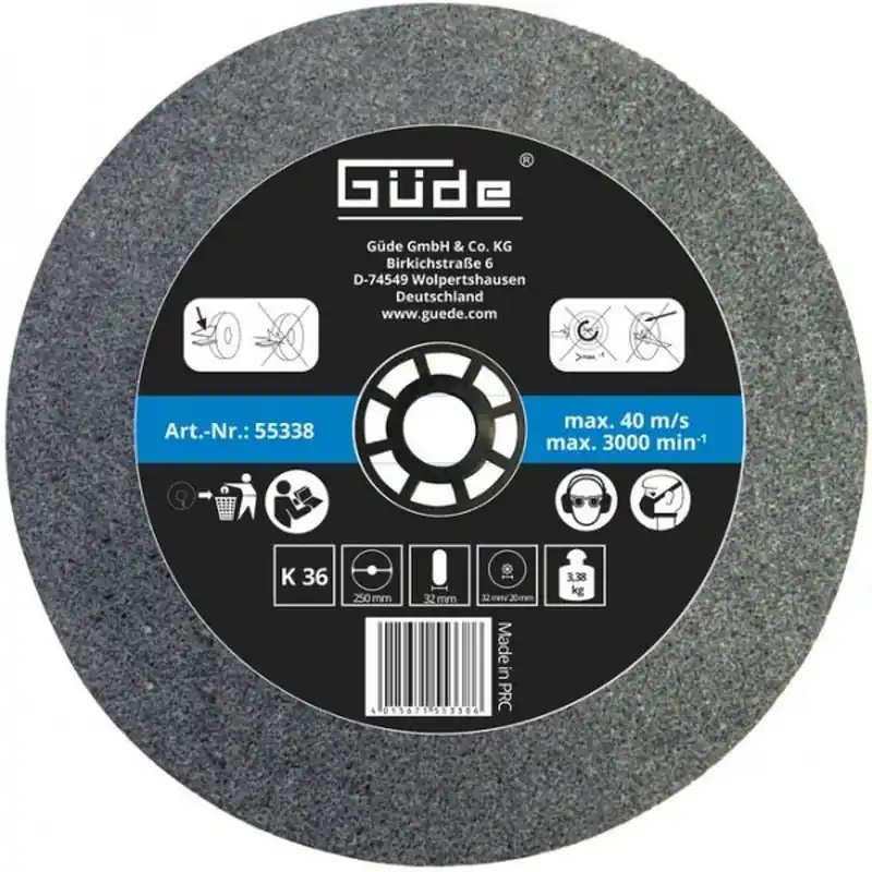 GÜDE Schleifscheiben 250 x 32 x 32 mm, K36 55338 Beliebt