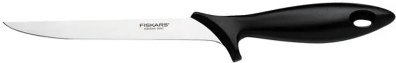 Fiskars Essential Filetiermesser 18 cm, schwarz 1023777 Neu