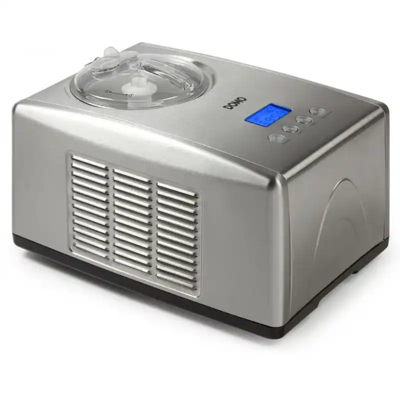 Neu Im Sortiment DOMO Eismaschine mit Kompressor 1,5l/150W DO9066I