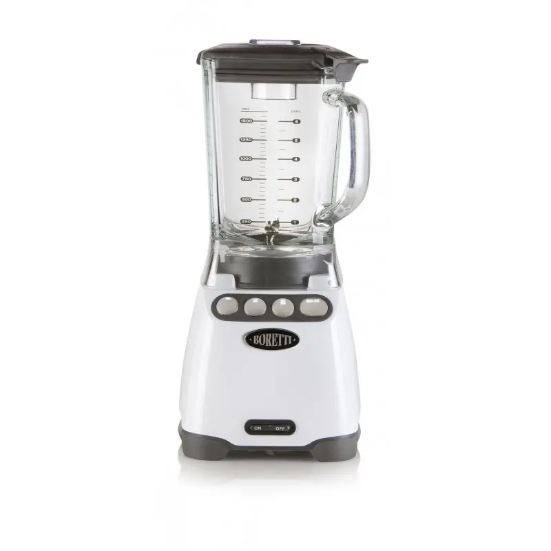 BORETTI Profi Power-Mixer 1,5 Liter Glaskrug B202 weiß Top-Preis