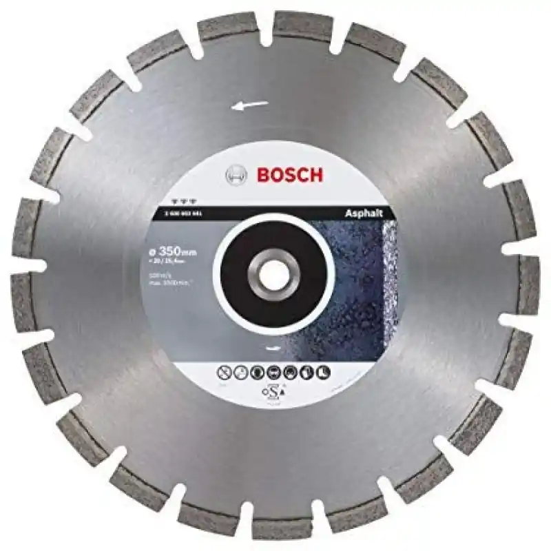 Beliebt BOSCH Diamanttrennscheibe Best for Asphalt, 350 x 20/25,40 x 3,2 x 12 mm 2608603641