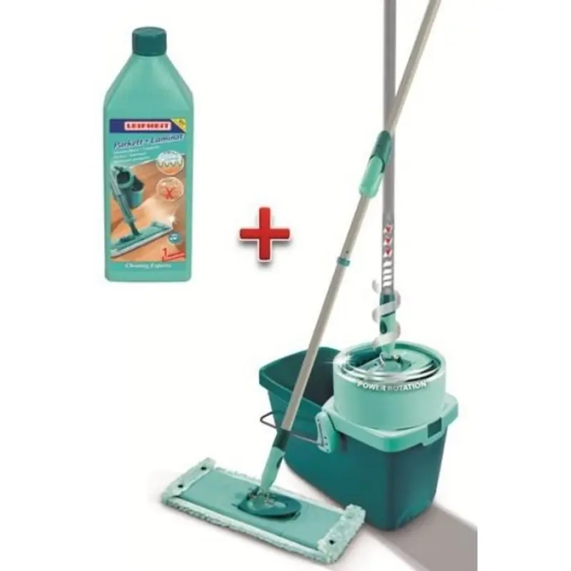 Leifheit Bodenwischer Set CLEAN TWIST System M INKLUSIVE Reiniger 52038 Top-Angebot