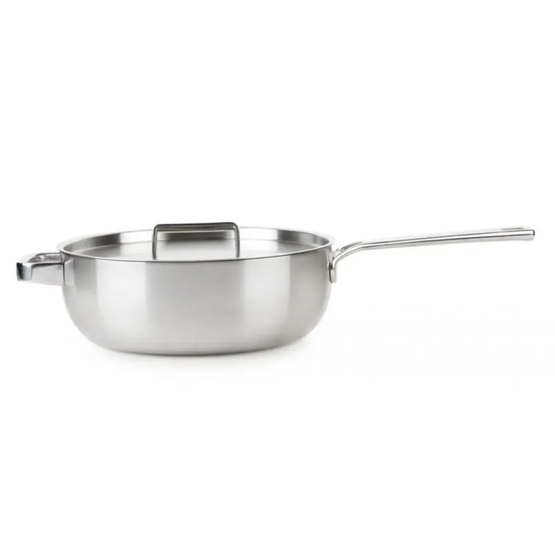 Sautierpanne mit Deckel INOX O 26cm Induktion geeignet Antihaftbeschichtet Neuheit