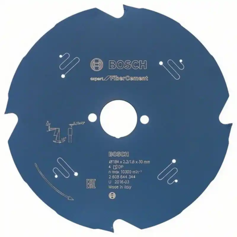 Preis Gesenkt Bosch Kreissägeblatt EX FC H, 184x30-4, 184 x 30 mm, 4 2608644344