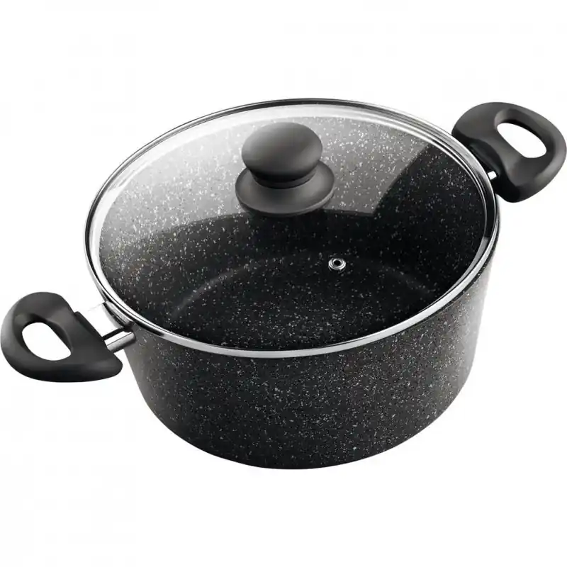 Abverkauf LAMART LT1137 ROCK Auflauf mit Deckel 18cm