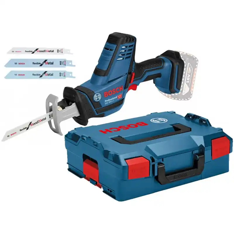 BOSCH GSA 18 V-LI C PROFESSIONAL Akku-Säbelsäge, L-BOXX 136 inkl. 3 Sägeblätter 06016A5001 Jetzt Kaufen