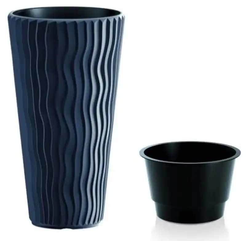 Prosperplast SANDY SLIM Blumentopf 29,7cm, 12l, anthrazit DPSP300-S433 Beliebt