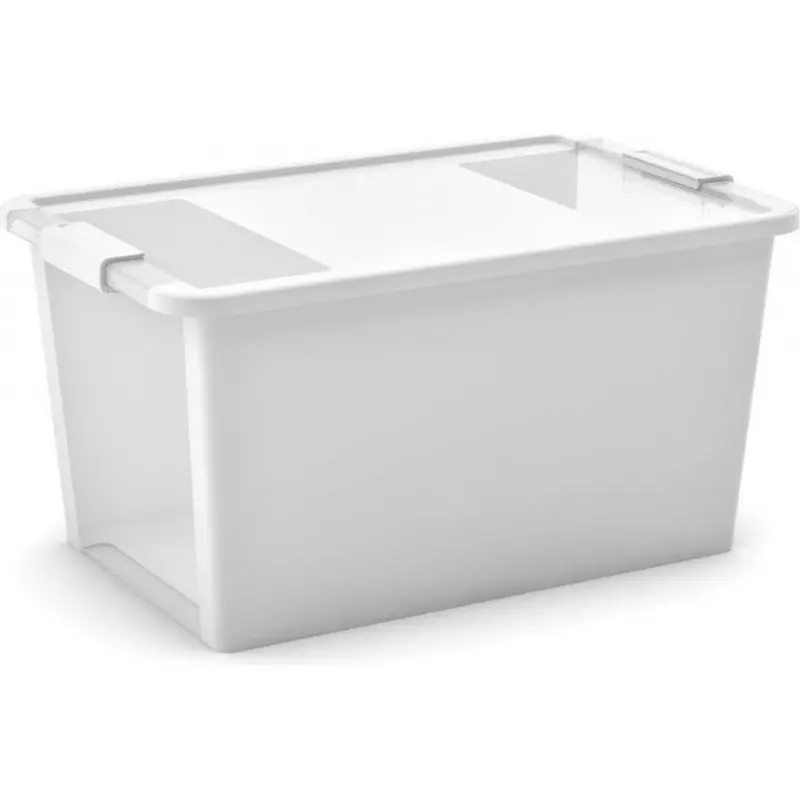 Aktuell KIS BI BOX L 40L 55x35x28cm weiß/transparent