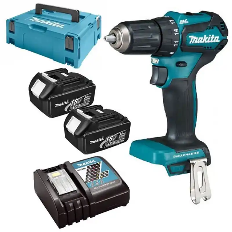 Makita DDF483RFJ Akku-Bohrschrauber Li-ion LXT 18V 3,0 Ah, Makpac Beliebt