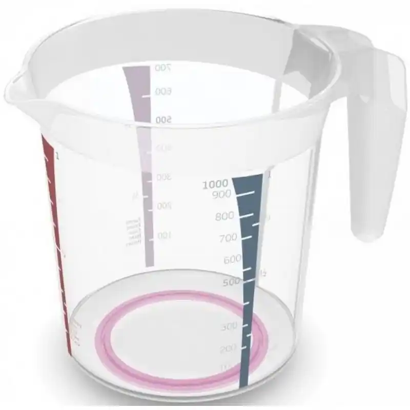 Top-Preis KIS VERSO 1L Messbecher 19,5 x 15 x 14 cm transparent