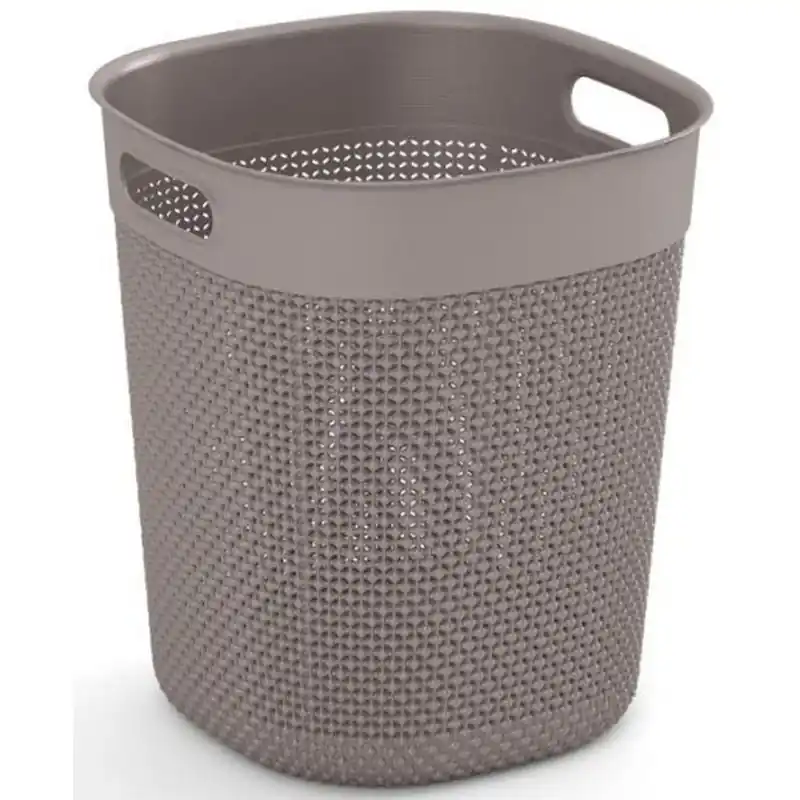 KIS FILO BUCKET 16L Büroeimer 28x28x32cm taupe Neue Kollektion