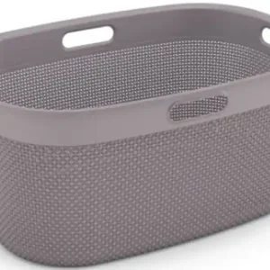Echt KIS FILO BASKET 45L Wäschekorb 59x39x27cm taupe