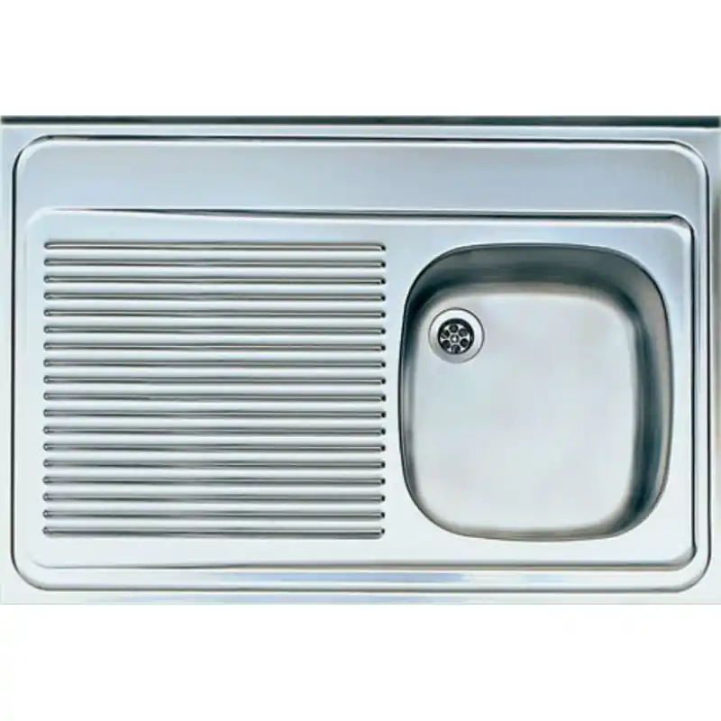 Abverkauf ALVEUS CLASSIC 50 satin Auflagespüle rechts, 90x60 cm, 1009081