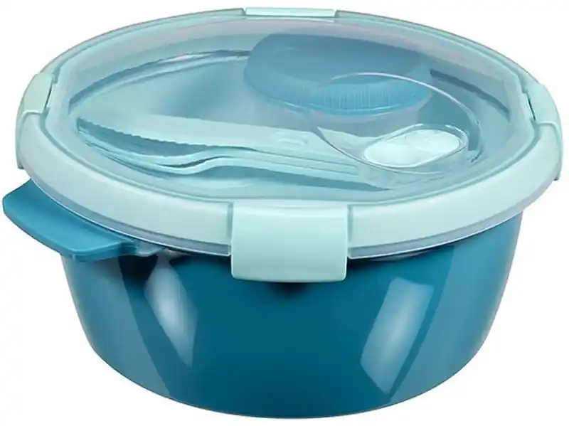 CURVER SMART TO GO 1,6L Lunchbox mit Besteck Zubehör 22x11cm blau 00921-Y33 Jetzt Bestellen