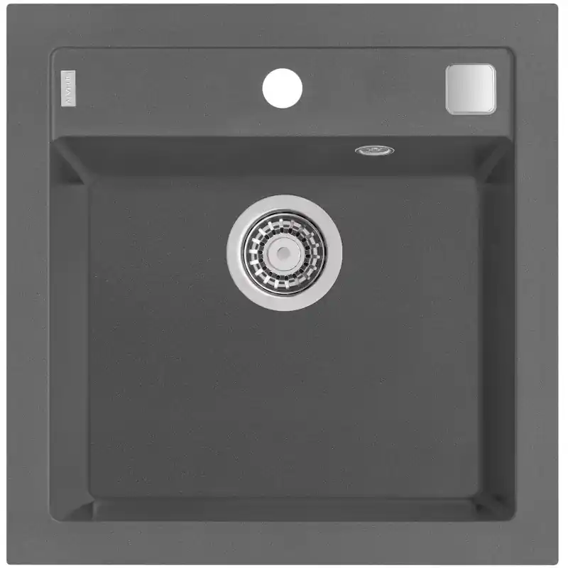 Meistverkauft ALVEUS FORMIC 20 Einbauspüle, Granital Plus, 520 x 510 mm, steel 04