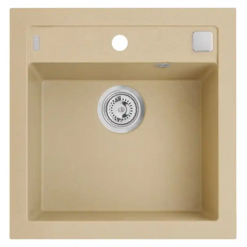 ALVEUS FORMIC 20 Granitspüle, 520 x 510 mm, beige Neu