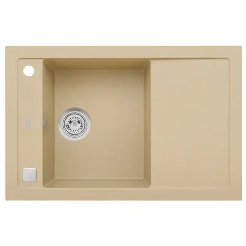 Neue Kollektion ALVEUS FORMIC 30 Granitspüle, 760 x 500 mm, beige