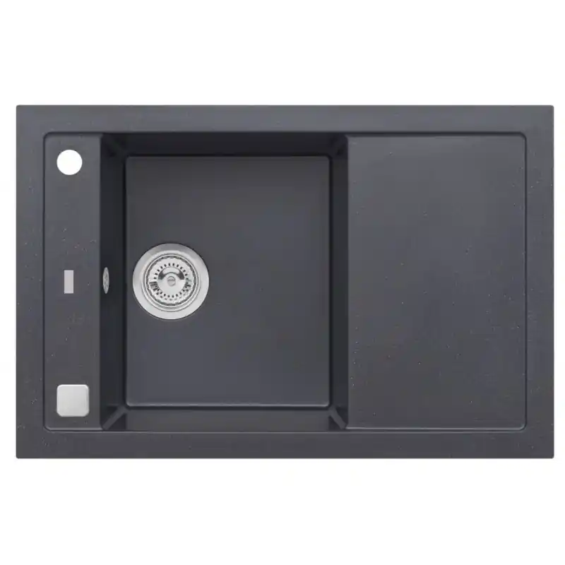 Neu Im Sortiment ALVEUS FORMIC 30 Granitspüle, 760 x 500 mm, schwarz