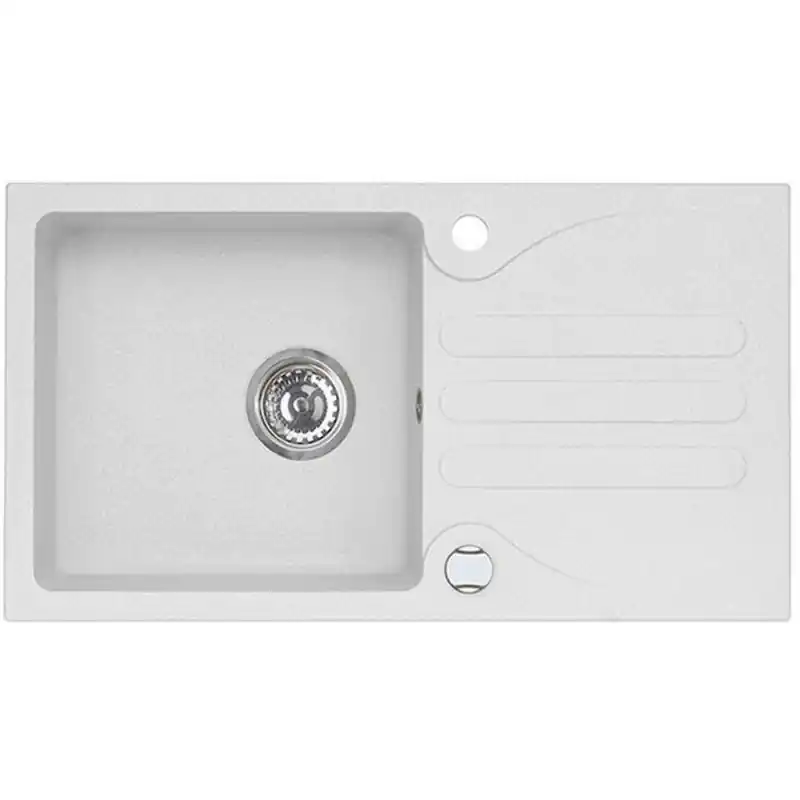Jetzt Kaufen ALVEUS GALAPAGOS 30 Granitspüle, 770 x 430 mm, weiß
