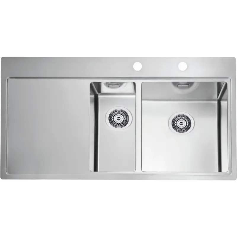 Sonderangebot ALVEUS PURE 60 R Edelstahlspüle, 980 x 525 mm, rechts 1103655