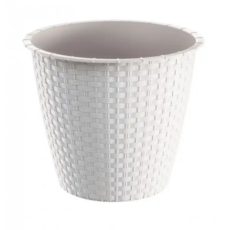 Rabatt PROSPERPLAST RATOLLA ROUND Blumentopf 1l, weiß DRSO150