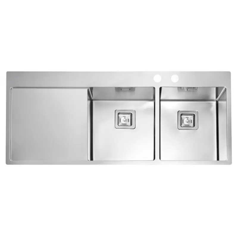 ALVEUS Stylux 70 F Küchenspüle, Edelstahl, 1160 x 510 mm, rechts 1084421 Preis Gesenkt