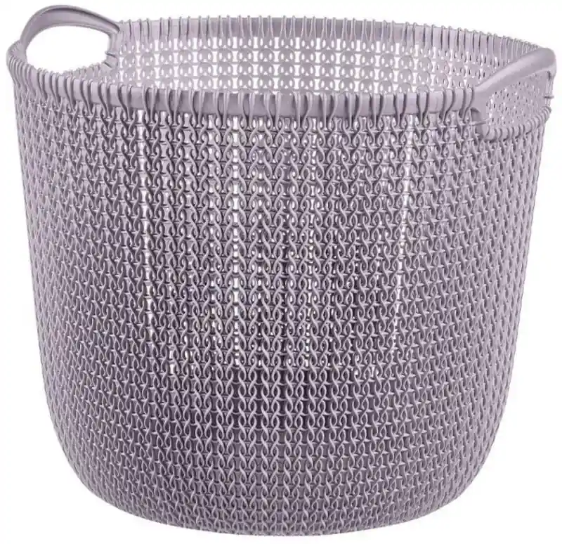 CURVER KNIT L 30L Wäschekorb rund 39 x 39 x 33 cm hellviolett 03673-X69 Sofort Bestellen