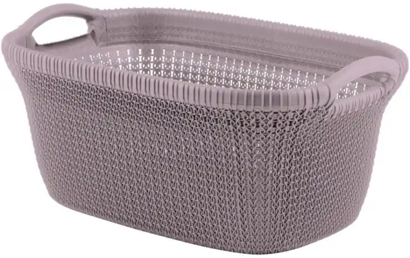 CURVER KNIT 40L Wäschekorb 60x27x39cm Twilight purple 03677-X69 Must-Have