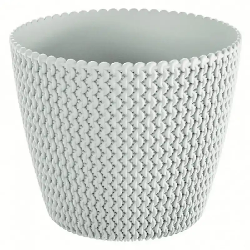 Begrenztes Angebot PROSPERPLAST SPLOFY Blumentopf 13 cm, weiß DSP130-S449