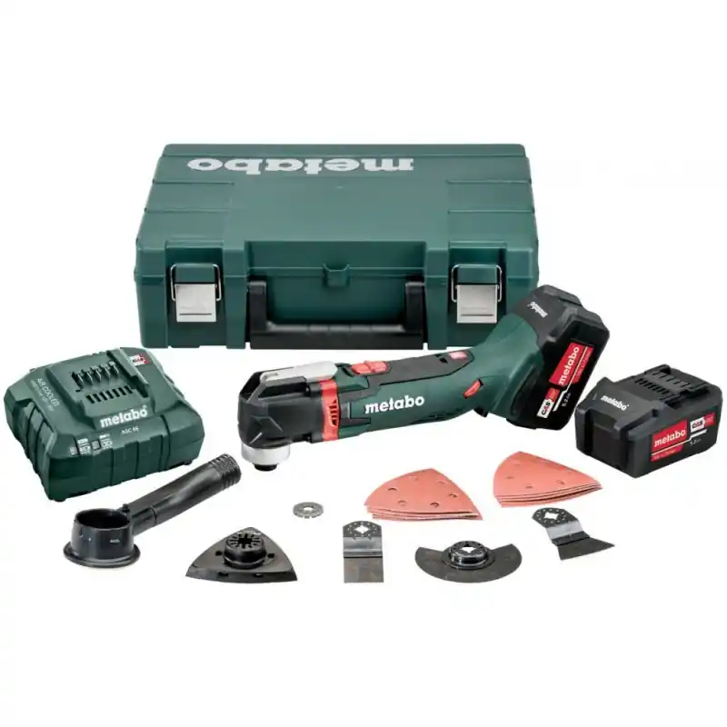 METABO MT 18 LTX Akku Multitool 18V 2x5.2Ah Li-Ion, im Kunststoffkoffer - 613021650 Letzte Chance