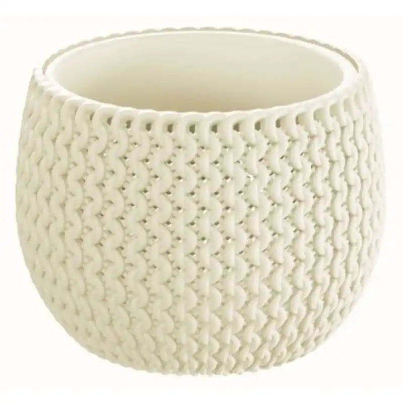 Prosperplast SPLOFY Bowl Blumentopf 18cm, 1,4l, creme DKSP180-CY728 Garantierte Lieferung